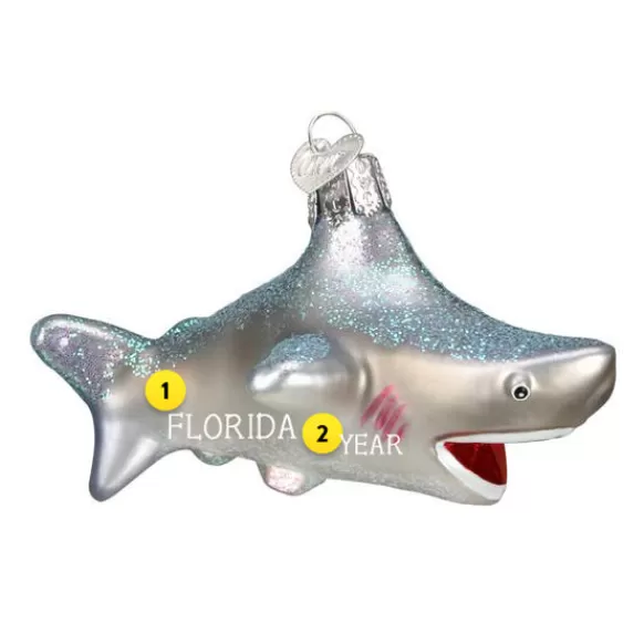 Discount Shark Ornament - Fish & Reptile