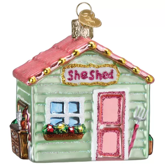 Clearance She Shed Ornament - For Her