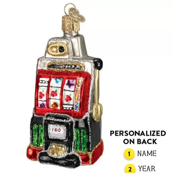 Store Slot Machine Ornament - Fun & Games