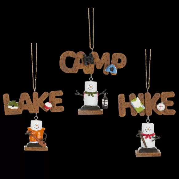 Cheap S'Mores Camping Ornaments S'Mores