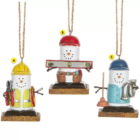 Shop S'Mores Contractor Ornaments S'Mores