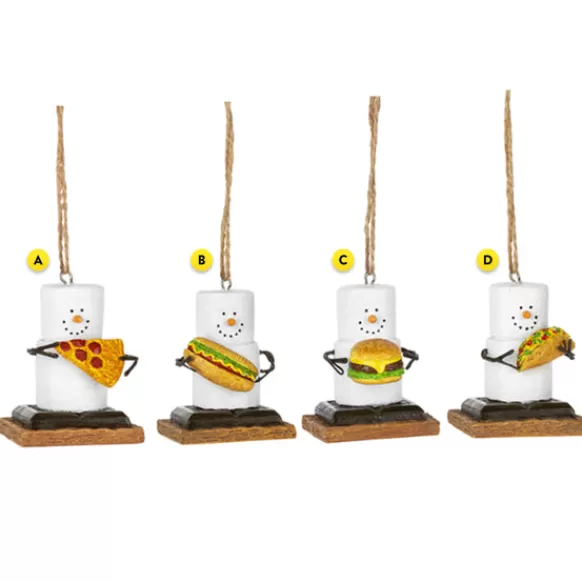 Store S'Mores Favorite Food Ornaments S'Mores