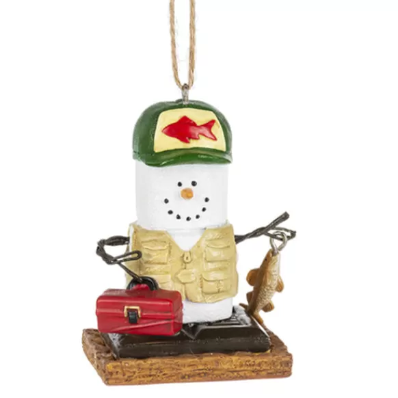 Cheap S'Mores Fisherman Ornament Fish & Reptile