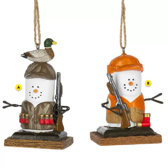 Cheap S'Mores Hunting Ornaments S'Mores