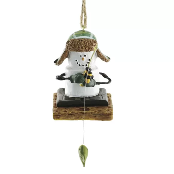 Flash Sale S'Mores Ice Fisherman Ornament Fish & Reptile