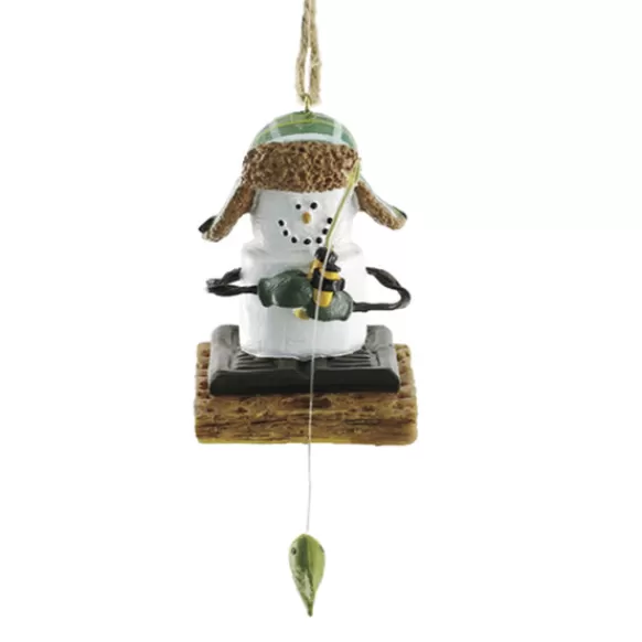 Best Ganz S'Mores Ice Fisherman Ornament