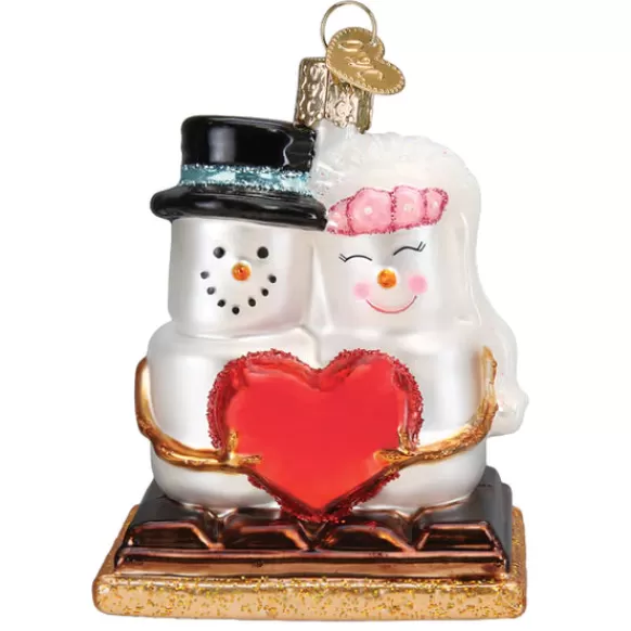 Online S'Mores In-Love Ornament - Couples