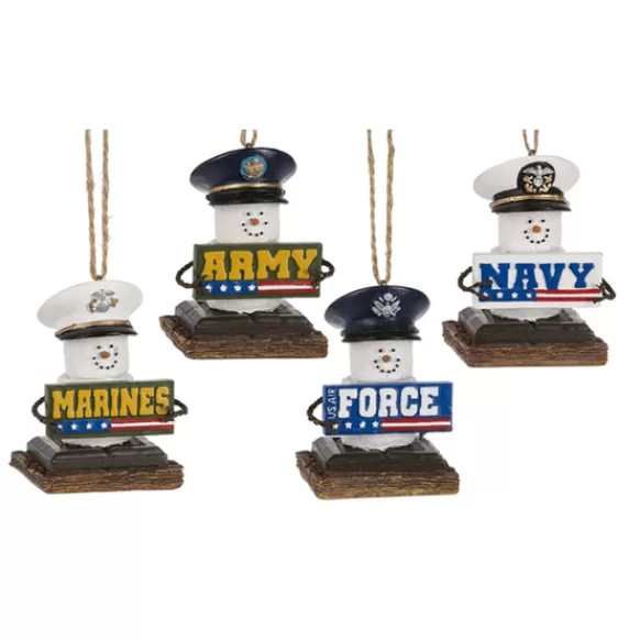 Discount S'Mores Military Ornaments Military & Patriotic