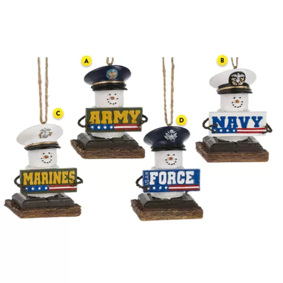 Flash Sale S'Mores Military Ornaments S'Mores