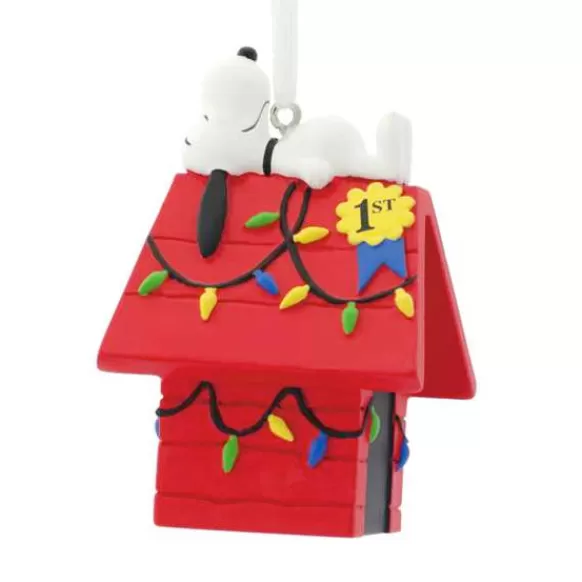 Shop Snoopy On Doghouse Ornament Licensed Characters