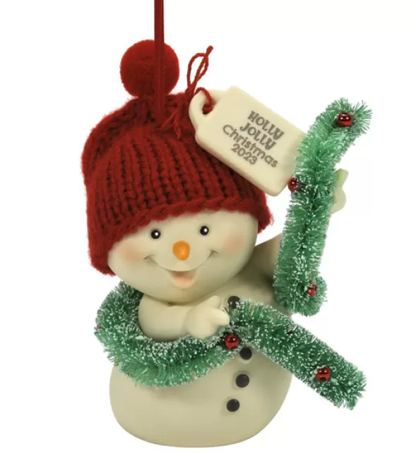 Online Snowpinion: 2023 Holly Jolly Christmas Ornament Snowpinions