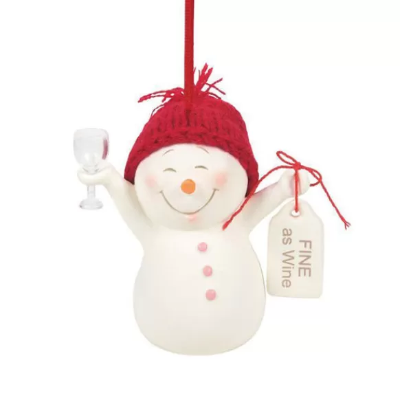 Sale Snowpinion: Fine As Wine Ornament Snowpinions