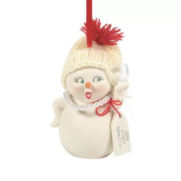 Best Snowpinion: Girls Just Want To Have Wine Ornament Snowpinions