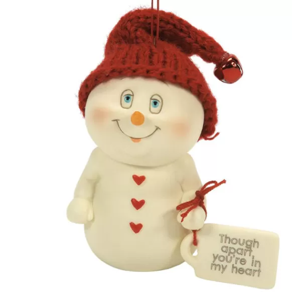 Discount Snowpinion: Though Apart, In My Heart Ornament Snowpinions