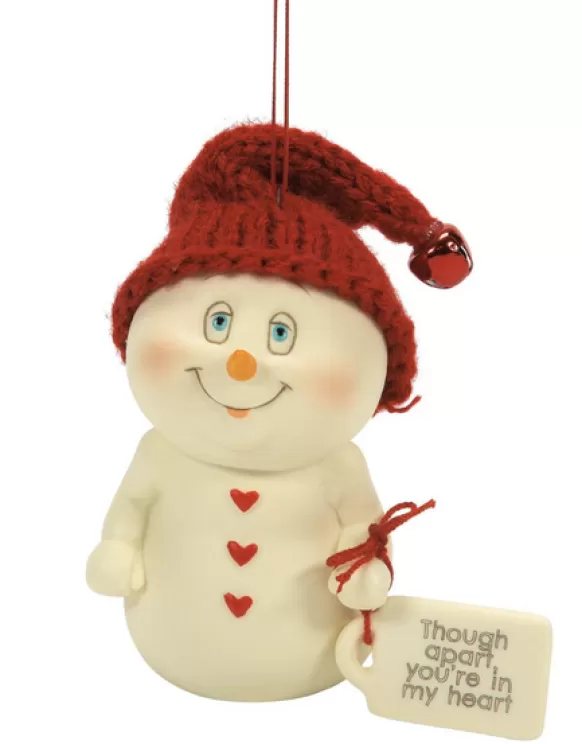 Discount Snowpinion: Though Apart, In My Heart Ornament Snowpinions