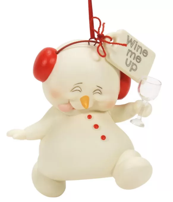 Discount Snowpinion: Wine Me Up Ornament Snowpinions