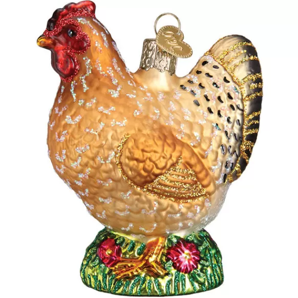 Best Sale Spring Chicken Ornament - Horse & Farm