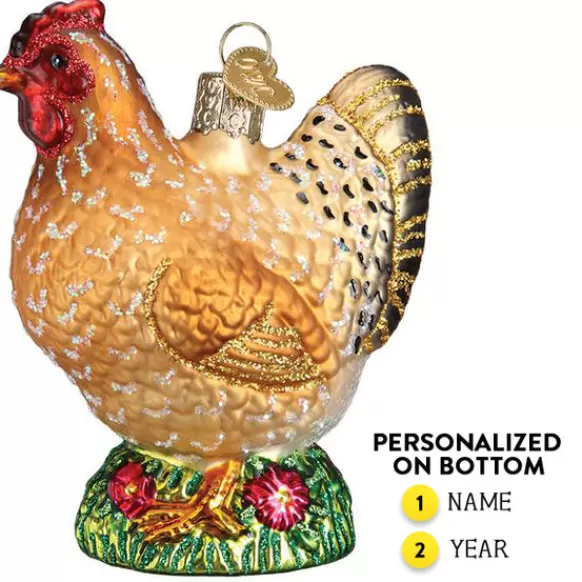 Best Sale Spring Chicken Ornament - Horse & Farm