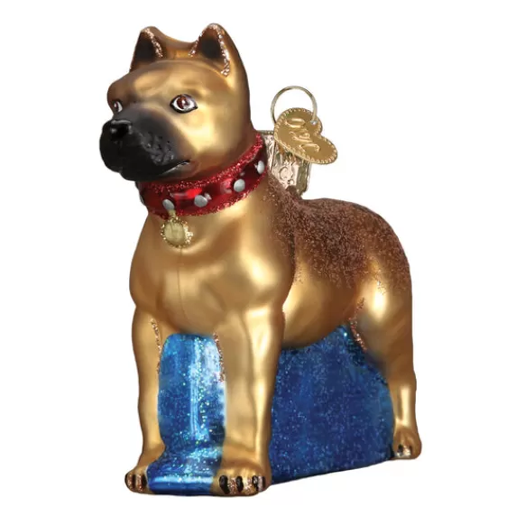 New Old World Christmas Staffordshire Terrier Ornament -