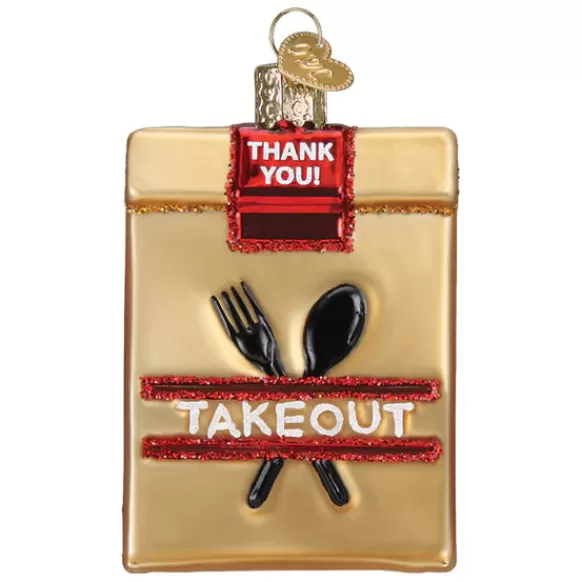 Store Old World Christmas Takeout Bag Ornament -