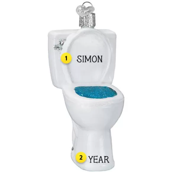 Discount The Throne Toilet Ornament - Household