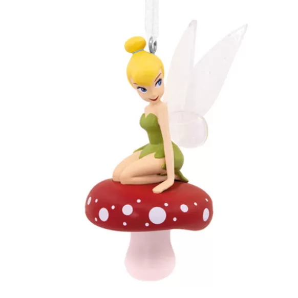 Best Tinkerbell™ On Mushroom Ornament Kids