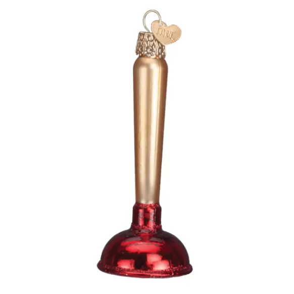 New Toilet Plunger Ornament - Household