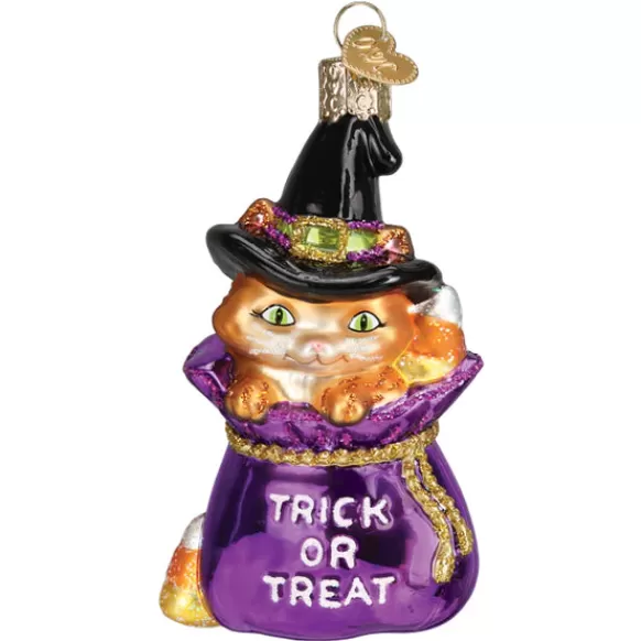 Sale Trick-Or-Treat Kitty Ornament - Halloween