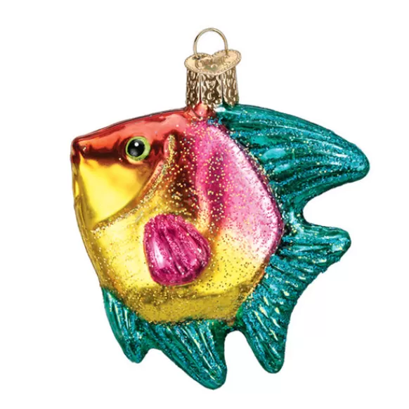 Best Tropical Angelfish Ornament - Fish & Reptile