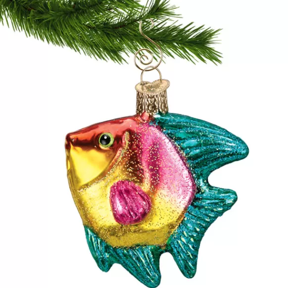 Best Tropical Angelfish Ornament - Fish & Reptile