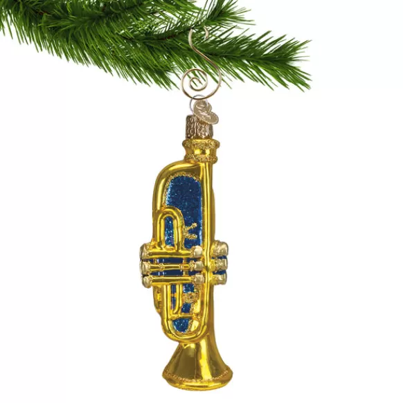 Discount Trumpet Ornament - Music