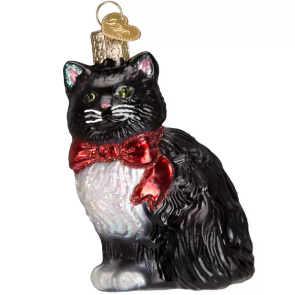 Flash Sale Old World Christmas Tuxedo Kitty Ornament -