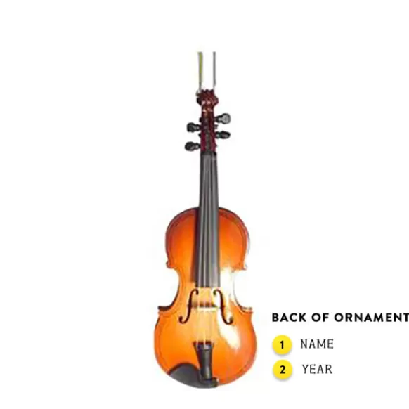 Best Sale Violin Ornament Music