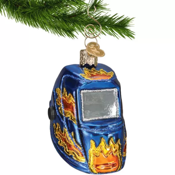 Best Sale Old World Christmas Welding Helmet Ornament -