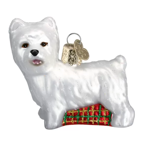 Fashion Old World Christmas Westie Ornament -