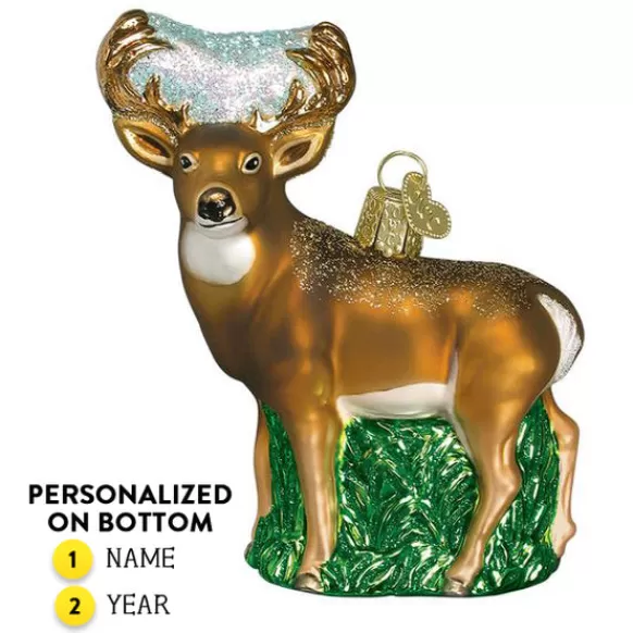 Outlet Whitetail Deer Ornament - Animals