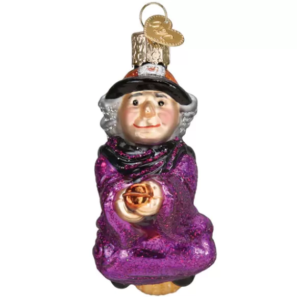 Cheap Witch On Broomstick Ornament - Halloween