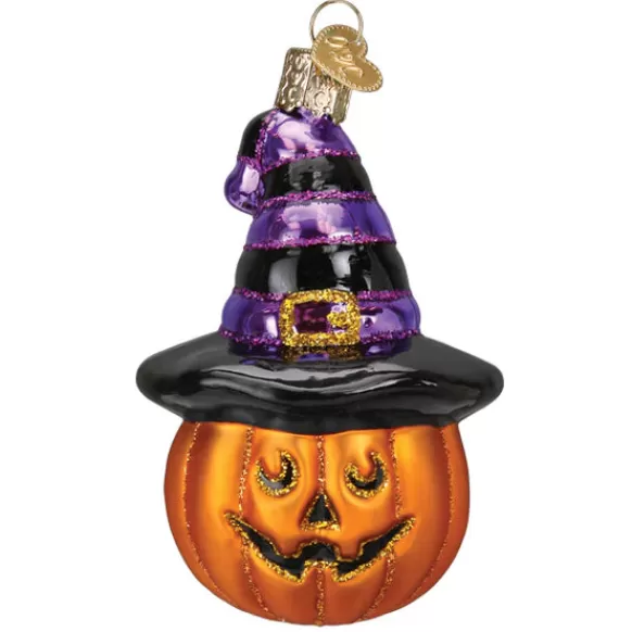 Discount Witch Pumpkin Ornament - Halloween