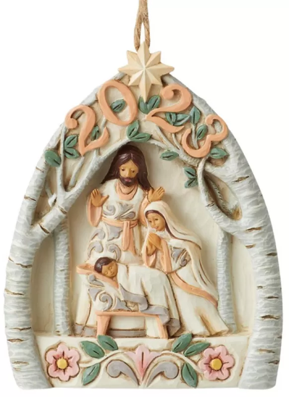 Cheap Woodland 2023 Nativity Ornament - Jim Shore