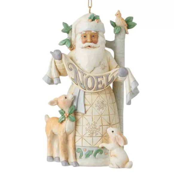 Best Woodland Santa Noel Ornament - Animals