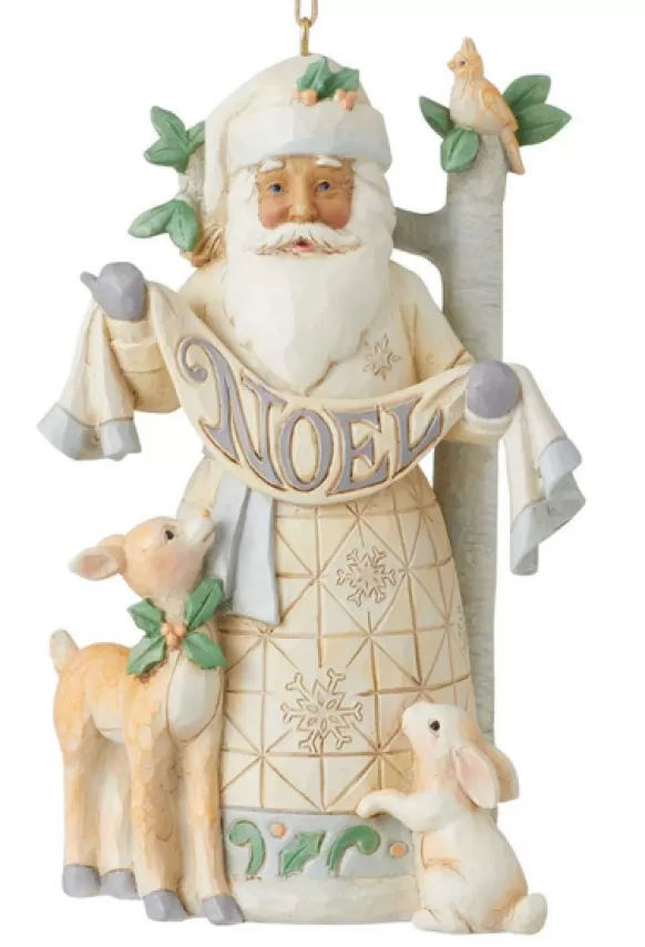 Store Woodland Santa Noel Ornament - Jim Shore