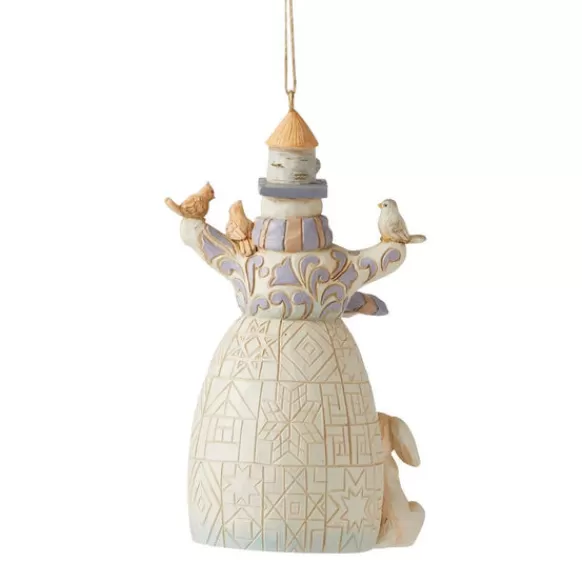 Discount Woodland Snowman Ornament - Jim Shore